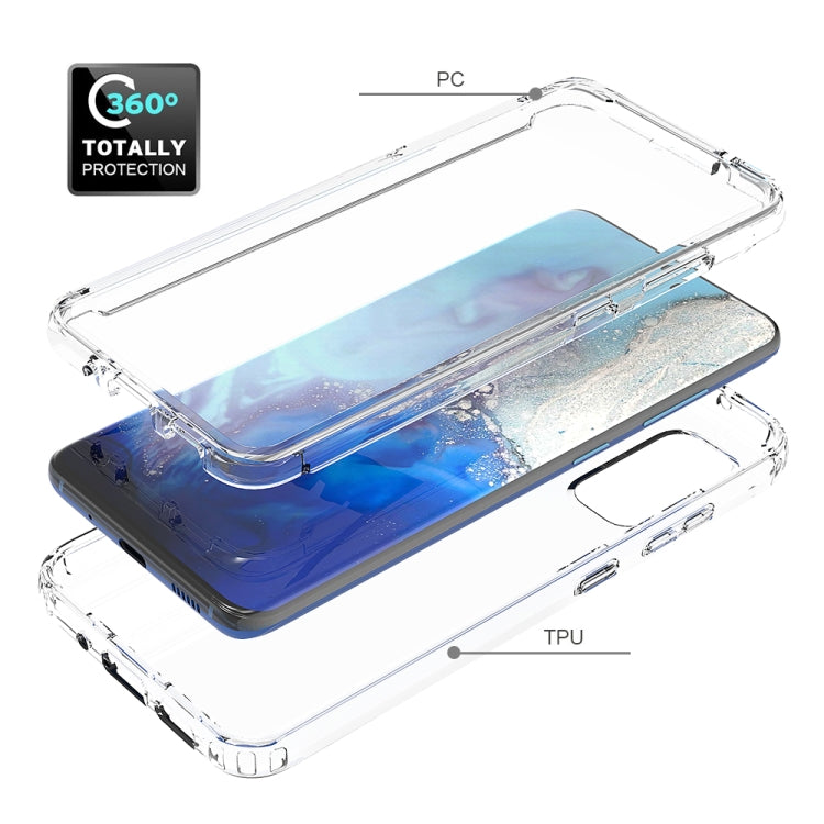 For Samsung Galaxy S20 Shockproof  High Transparency PC+TPU Candy Colors Protective Case