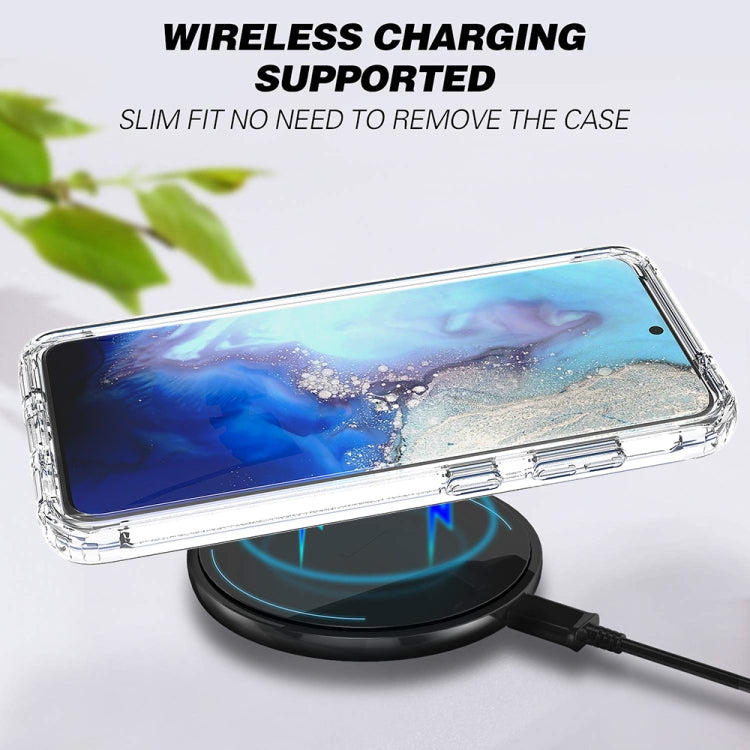 For Samsung Galaxy S20 Shockproof  High Transparency PC+TPU Candy Colors Protective Case
