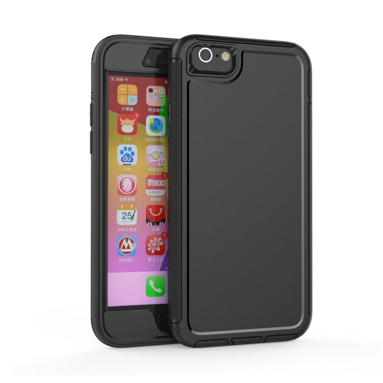 360 All-inclusive Shockproof Precise Hole PC + TPU Protective Case For iPhone 6s / 6