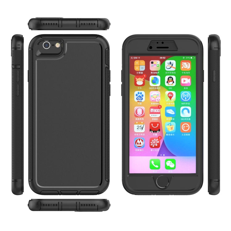 360 All-inclusive Shockproof Precise Hole PC + TPU Protective Case For iPhone 6s / 6