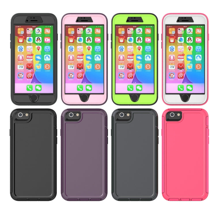 360 All-inclusive Shockproof Precise Hole PC + TPU Protective Case For iPhone 6s / 6