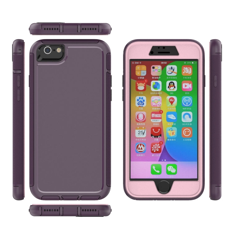 360 All-inclusive Shockproof Precise Hole PC + TPU Protective Case For iPhone 6s / 6
