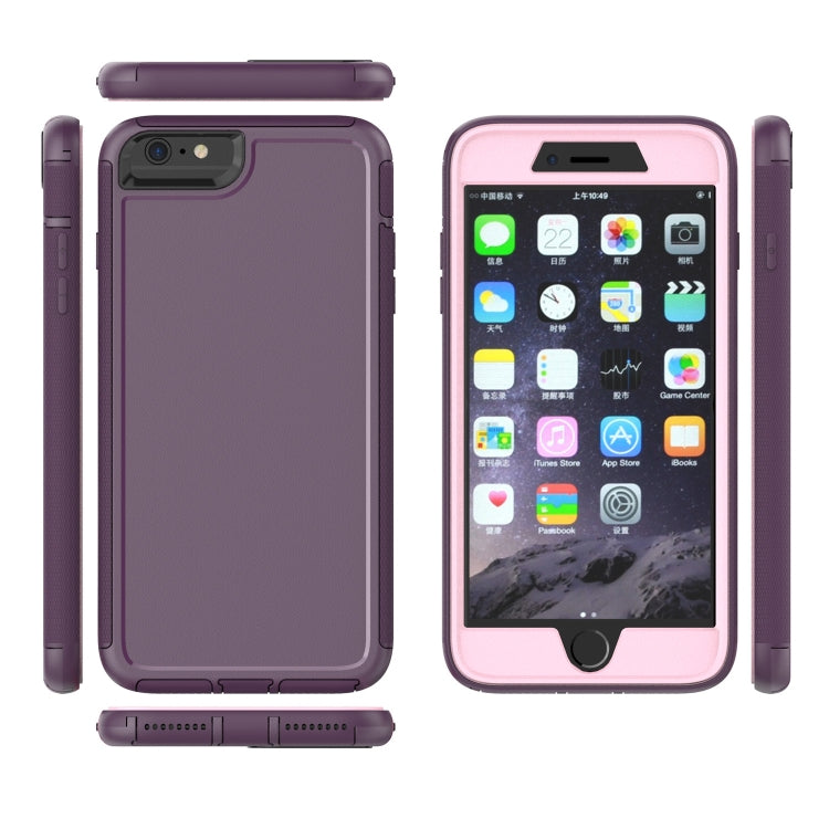 360 All-inclusive Shockproof Precise Hole PC + TPU Protective Case For iPhone 6s Plus / 6 Plus