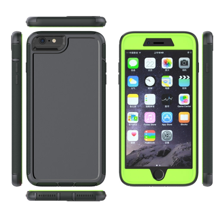 360 All-inclusive Shockproof Precise Hole PC + TPU Protective Case For iPhone 6s Plus / 6 Plus