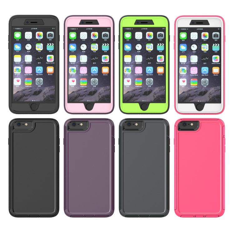 360 All-inclusive Shockproof Precise Hole PC + TPU Protective Case For iPhone 6s Plus / 6 Plus