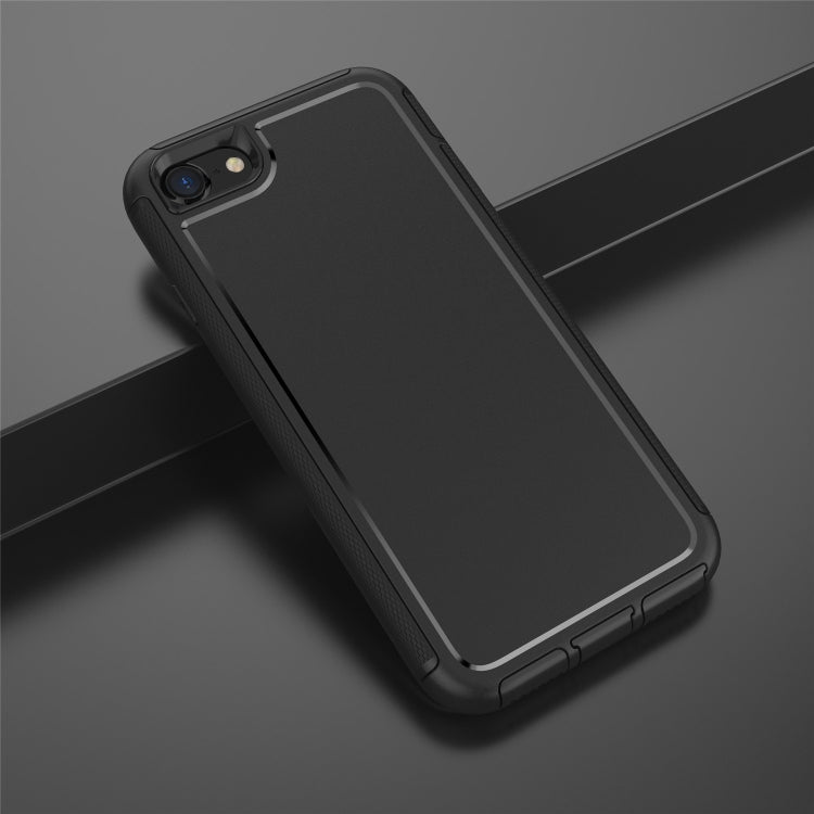For iPhone SE 2022 / SE 2020 / 8 / 7 360 All-inclusive Shockproof Precise Hole PC + TPU Protective Case