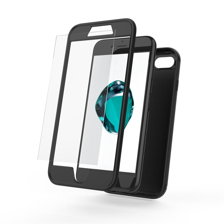 For iPhone SE 2022 / SE 2020 / 8 / 7 360 All-inclusive Shockproof Precise Hole PC + TPU Protective Case