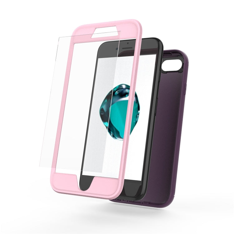 For iPhone SE 2022 / SE 2020 / 8 / 7 360 All-inclusive Shockproof Precise Hole PC + TPU Protective Case