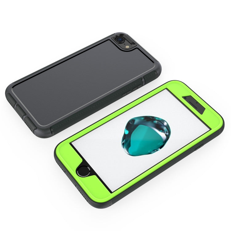 For iPhone SE 2022 / SE 2020 / 8 / 7 360 All-inclusive Shockproof Precise Hole PC + TPU Protective Case