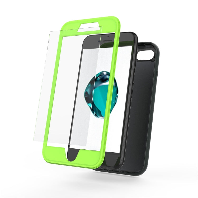 For iPhone SE 2022 / SE 2020 / 8 / 7 360 All-inclusive Shockproof Precise Hole PC + TPU Protective Case