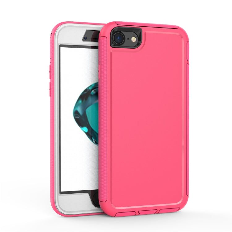 For iPhone SE 2022 / SE 2020 / 8 / 7 360 All-inclusive Shockproof Precise Hole PC + TPU Protective Case