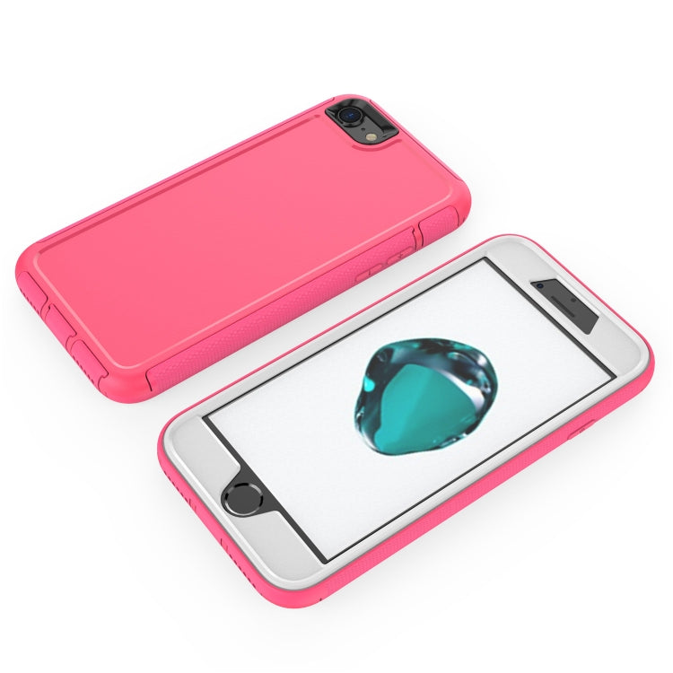 For iPhone SE 2022 / SE 2020 / 8 / 7 360 All-inclusive Shockproof Precise Hole PC + TPU Protective Case
