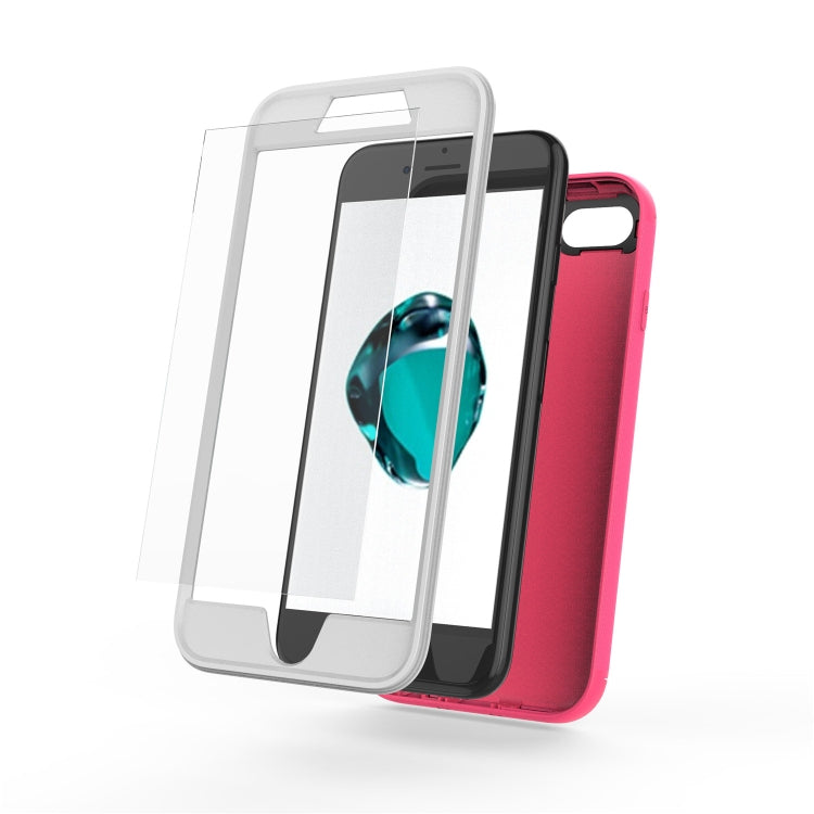For iPhone SE 2022 / SE 2020 / 8 / 7 360 All-inclusive Shockproof Precise Hole PC + TPU Protective Case