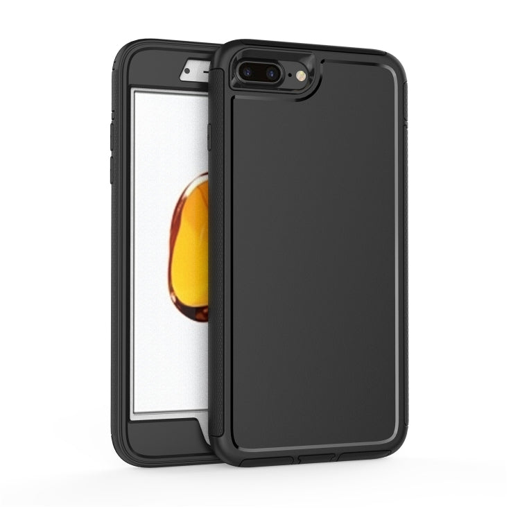 360 All-inclusive Shockproof Precise Hole PC + TPU Protective Case For iPhone 8 Plus / 7 Plus