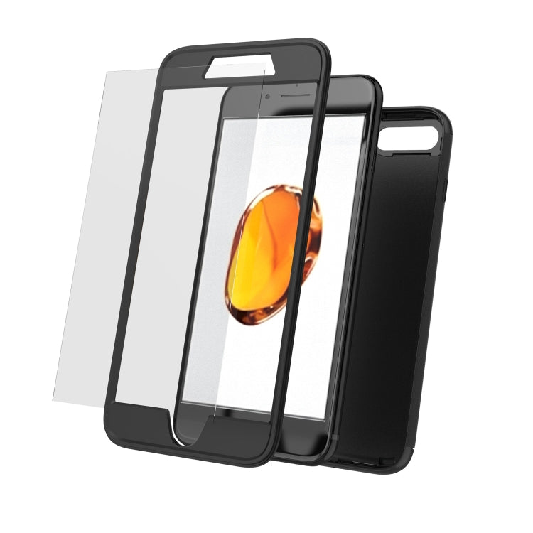 360 All-inclusive Shockproof Precise Hole PC + TPU Protective Case For iPhone 8 Plus / 7 Plus