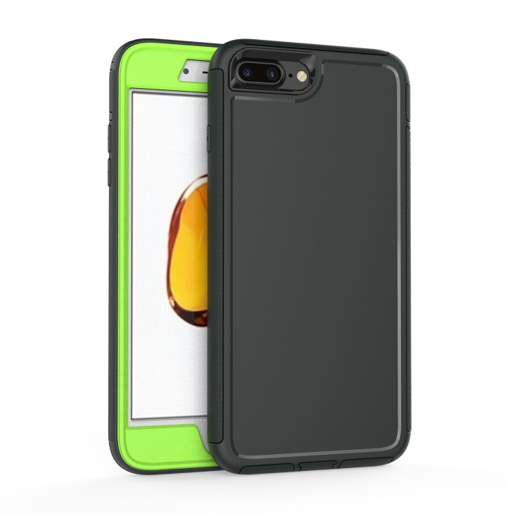 360 All-inclusive Shockproof Precise Hole PC + TPU Protective Case For iPhone 8 Plus / 7 Plus