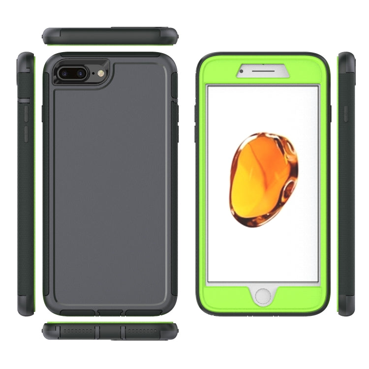 360 All-inclusive Shockproof Precise Hole PC + TPU Protective Case For iPhone 8 Plus / 7 Plus