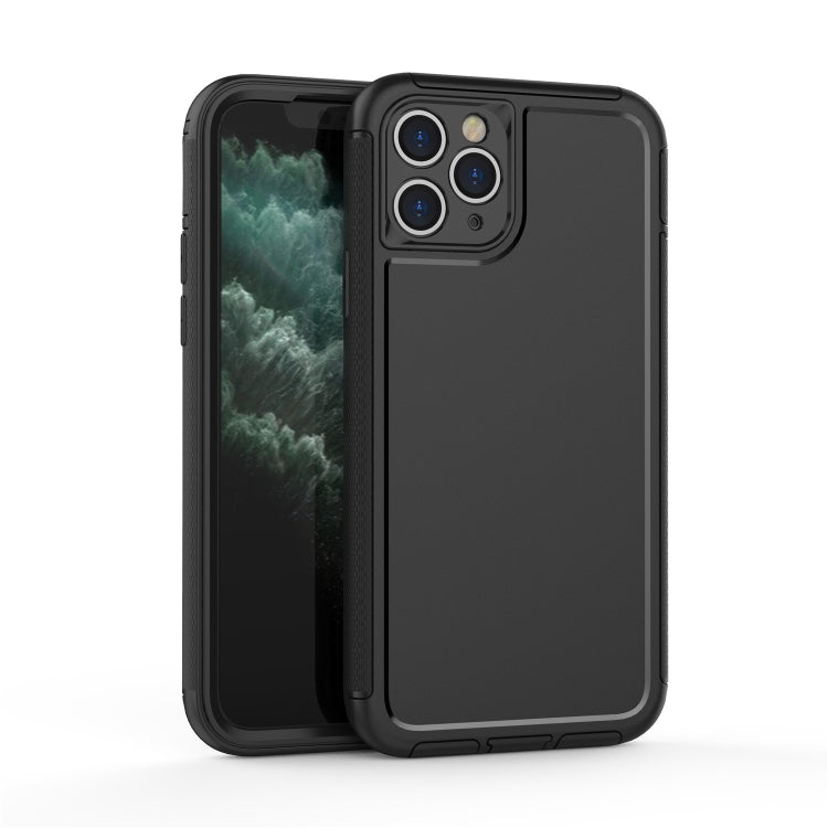 For iPhone 11 Pro Max 360 All-inclusive Shockproof Precise Hole PC + TPU Protective Case