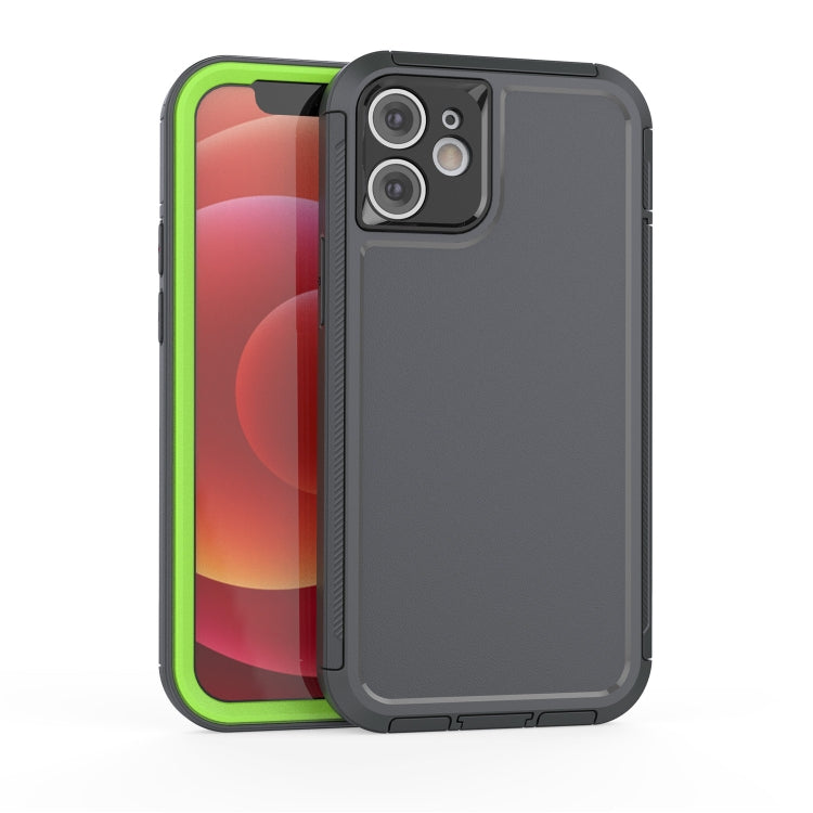 For iPhone 12 360 All-inclusive Shockproof Precise Hole PC + TPU Protective Case