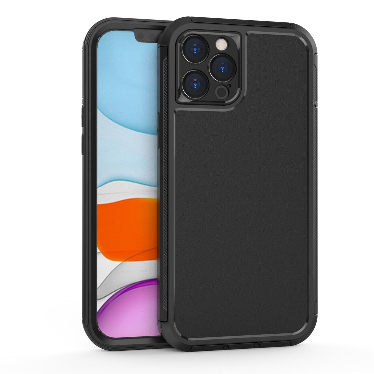 For iPhone 12 Pro 360 All-inclusive Shockproof Precise Hole PC + TPU Protective Case