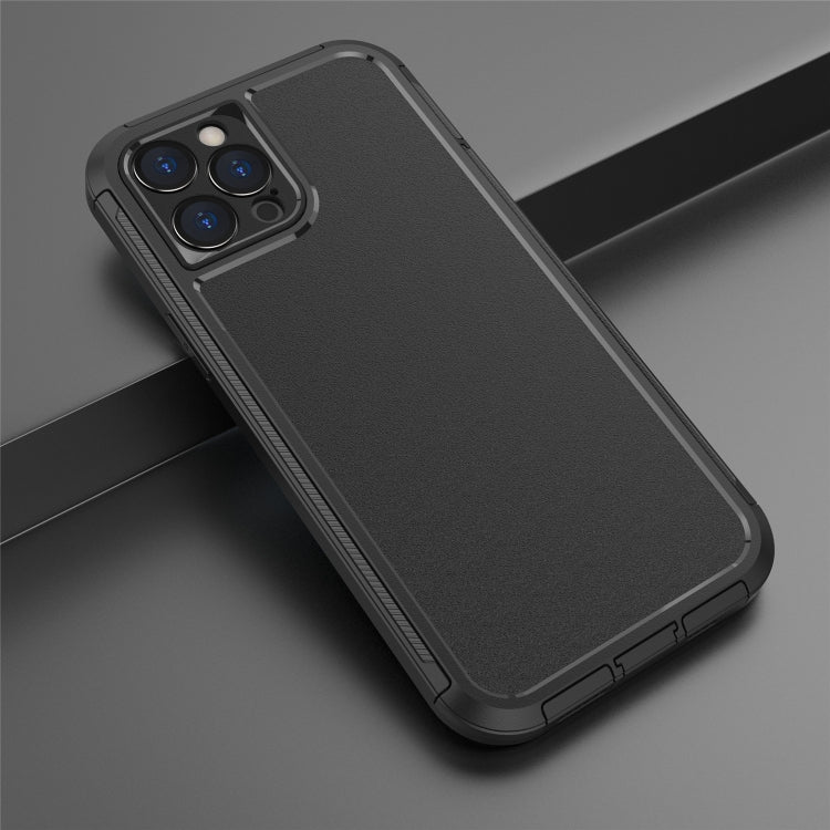For iPhone 12 Pro 360 All-inclusive Shockproof Precise Hole PC + TPU Protective Case