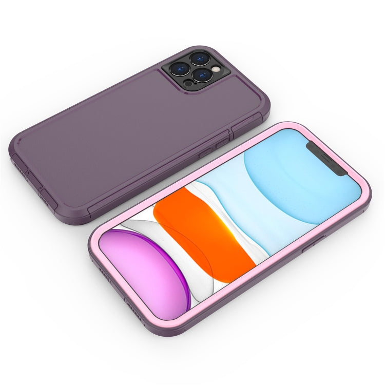 For iPhone 12 Pro 360 All-inclusive Shockproof Precise Hole PC + TPU Protective Case
