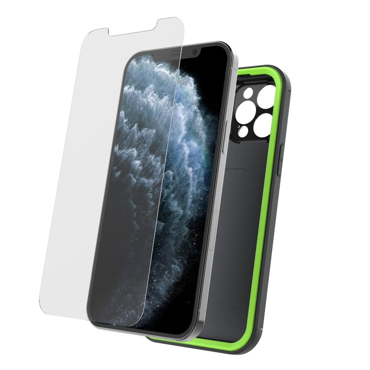 For iPhone 12 Pro 360 All-inclusive Shockproof Precise Hole PC + TPU Protective Case