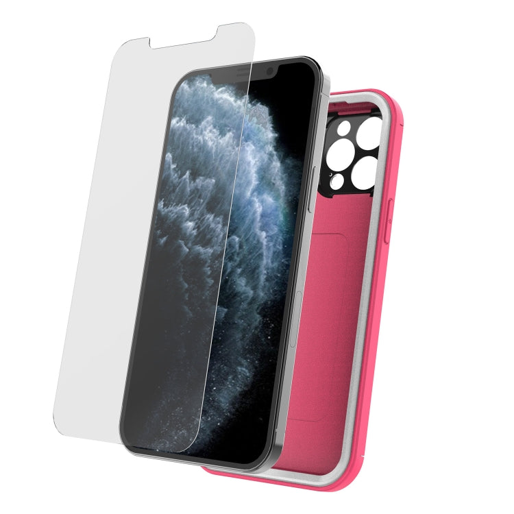For iPhone 12 Pro 360 All-inclusive Shockproof Precise Hole PC + TPU Protective Case
