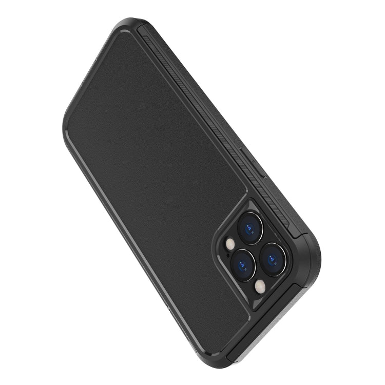 For iPhone 12 Pro Max 360 All-inclusive Shockproof Precise Hole PC + TPU Protective Case