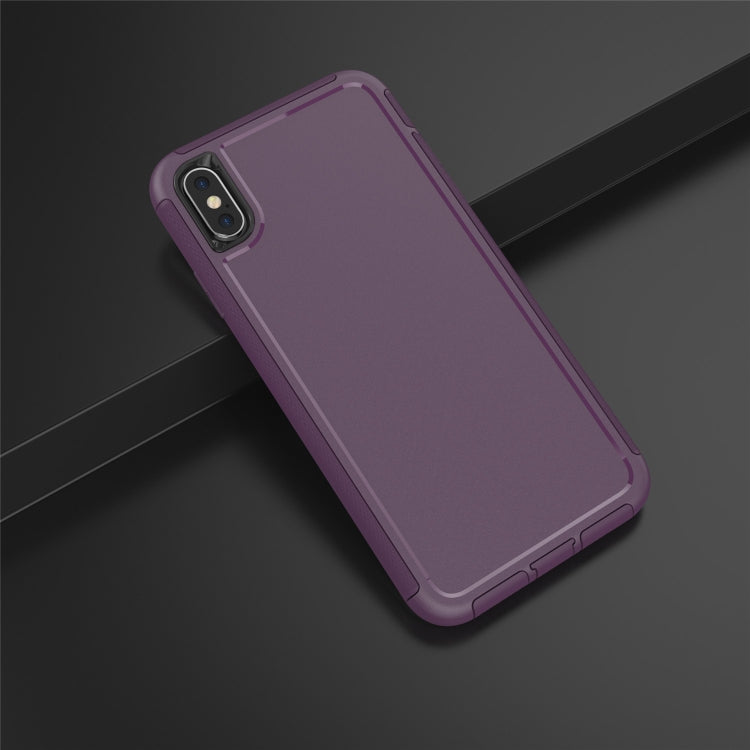 For iPhone X / XS 360 All-inclusive Shockproof Precise Hole PC + TPU Protective Case