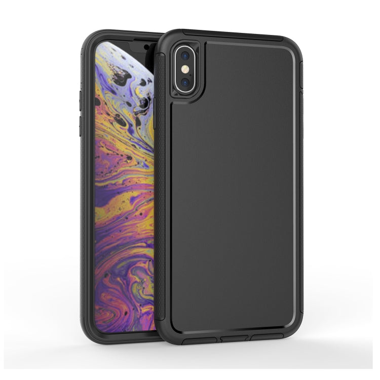 For iPhone XR 360 All-inclusive Shockproof Precise Hole PC + TPU Protective Case
