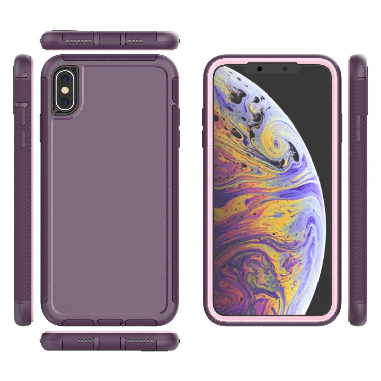 For iPhone XR 360 All-inclusive Shockproof Precise Hole PC + TPU Protective Case