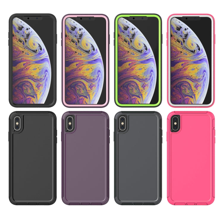 For iPhone XR 360 All-inclusive Shockproof Precise Hole PC + TPU Protective Case
