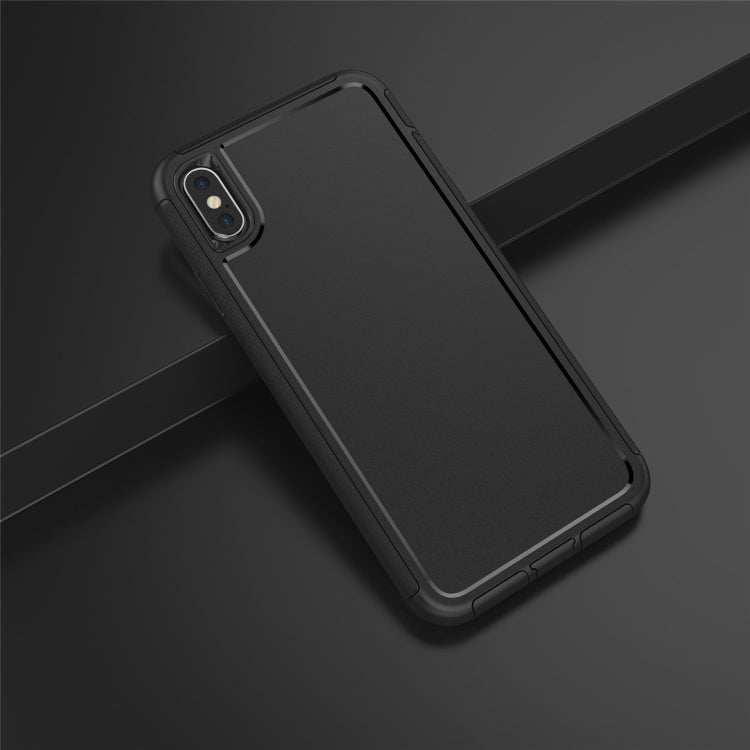 For iPhone XS Max 360 All-inclusive Shockproof Precise Hole PC + TPU Protective Case