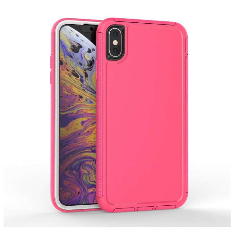 For iPhone XS Max 360 All-inclusive Shockproof Precise Hole PC + TPU Protective Case