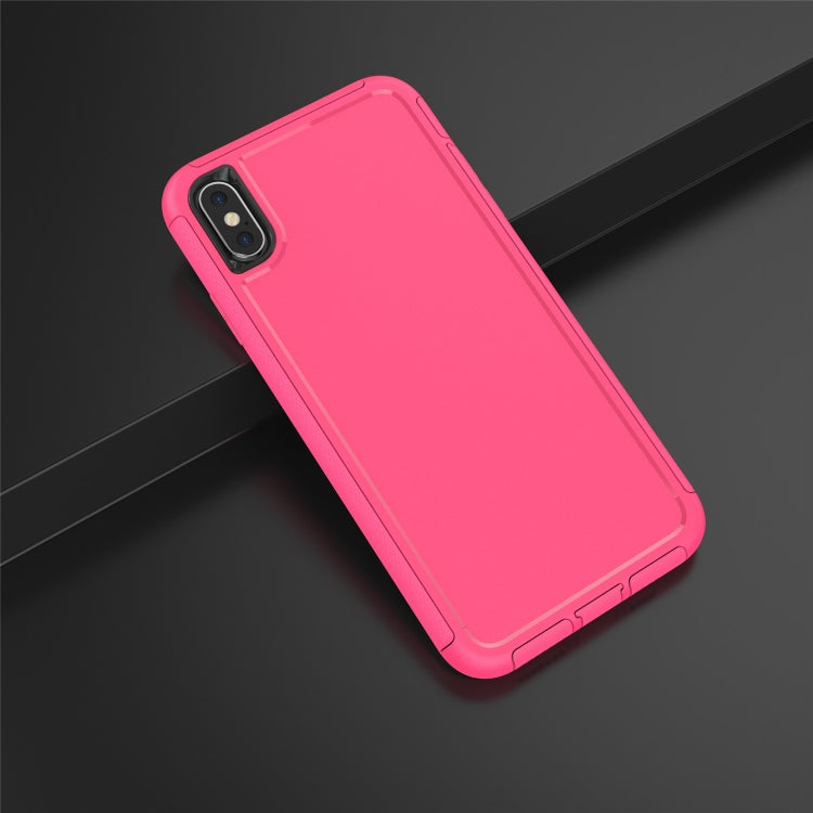 For iPhone XS Max 360 All-inclusive Shockproof Precise Hole PC + TPU Protective Case