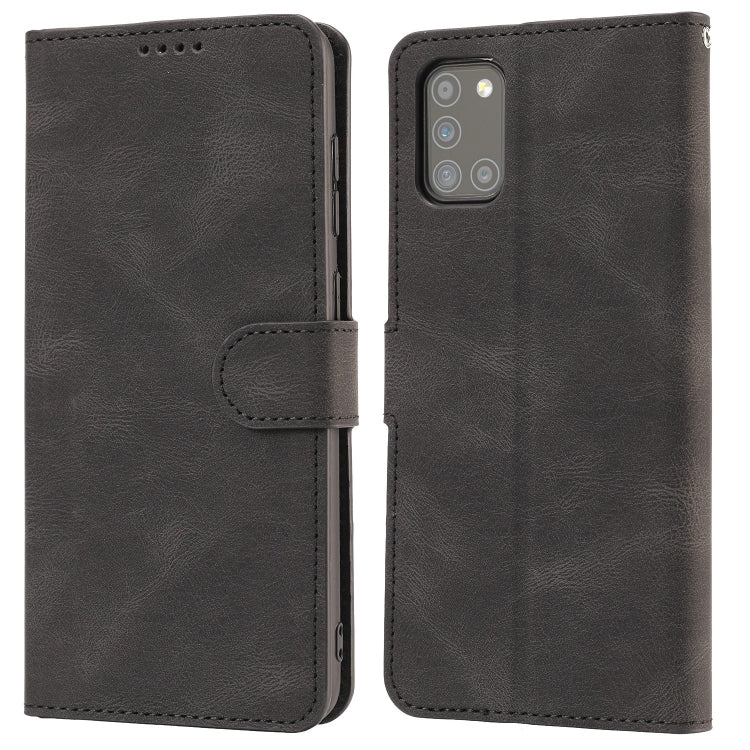 For Samsung Galaxy A31 Fantasy Classic Skin-feel Calfskin Texture Magnetic Buckle Horizontal Flip PU Leather Case with Holder & Card Slot & Wallet