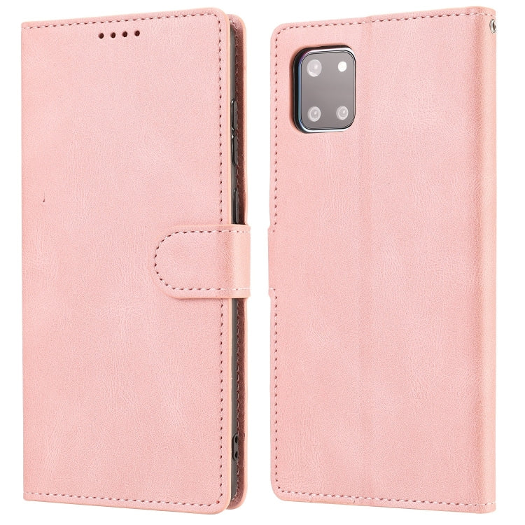 For Samsung Galaxy A81 /Note10 Lite Fantasy Classic Skin-feel Calfskin Texture Magnetic Buckle Horizontal Flip PU Leather Case with Holder & Card Slot & Wallet