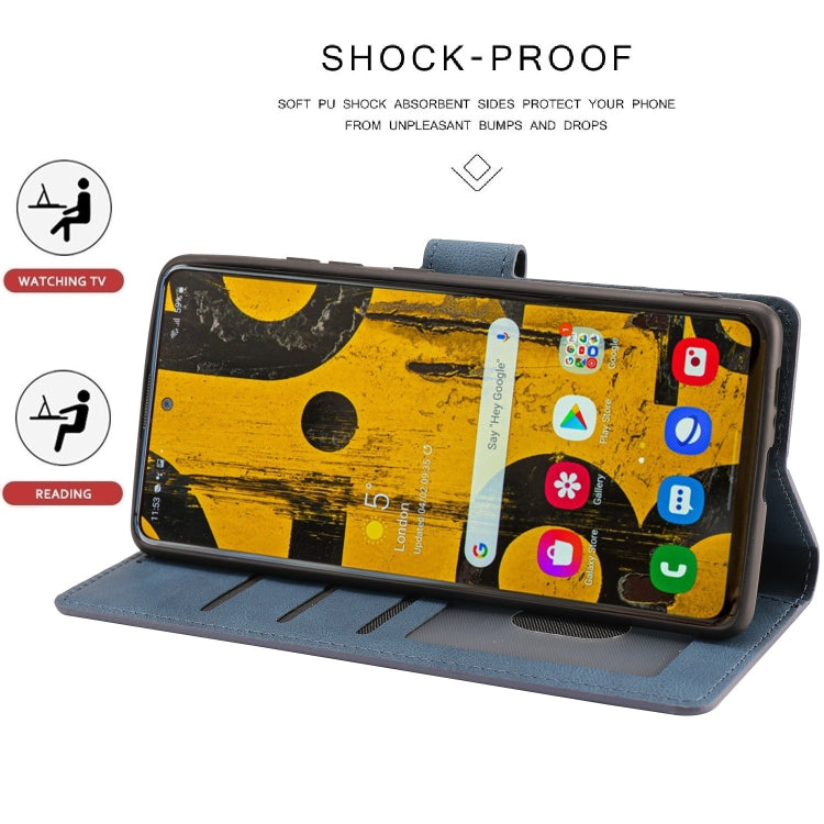 For Samsung Galaxy A81 /Note10 Lite Fantasy Classic Skin-feel Calfskin Texture Magnetic Buckle Horizontal Flip PU Leather Case with Holder & Card Slot & Wallet