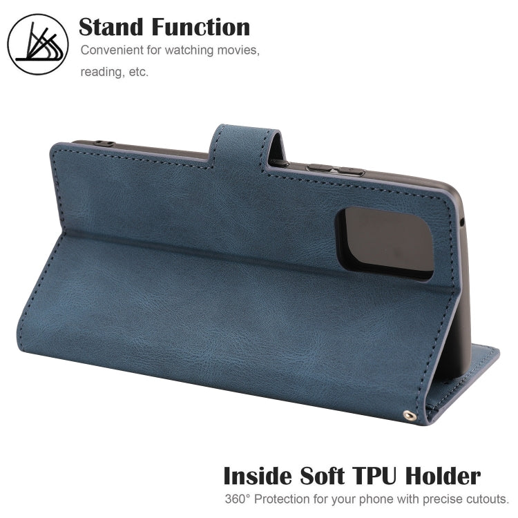 For Samsung Galaxy A81 /Note10 Lite Fantasy Classic Skin-feel Calfskin Texture Magnetic Buckle Horizontal Flip PU Leather Case with Holder & Card Slot & Wallet