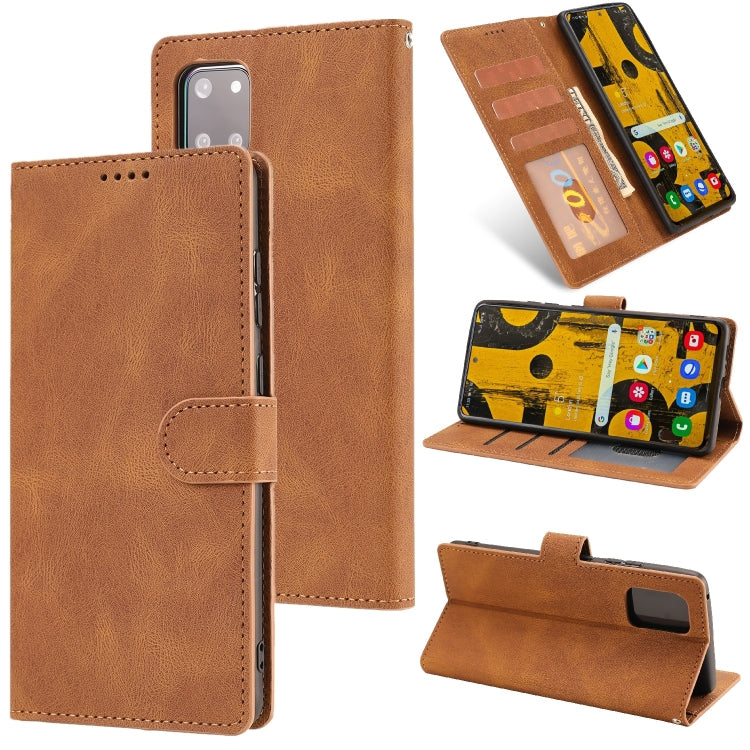 For Samsung Galaxy A81 /Note10 Lite Fantasy Classic Skin-feel Calfskin Texture Magnetic Buckle Horizontal Flip PU Leather Case with Holder & Card Slot & Wallet