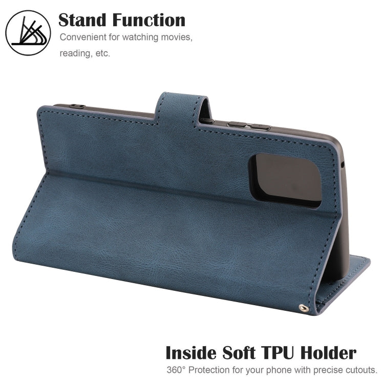 For Samsung Galaxy M10 Fantasy Classic Skin-feel Calfskin Texture Magnetic Buckle Horizontal Flip PU Leather Case with Holder & Card Slot & Wallet