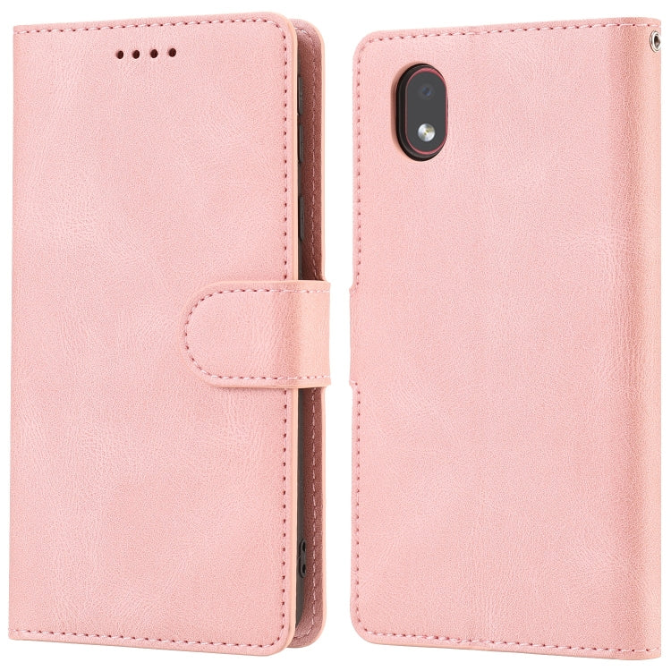 For Samsung Galaxy A01 Core Fantasy Classic Skin-feel Calfskin Texture Magnetic Buckle Horizontal Flip PU Leather Case with Holder & Card Slot & Wallet