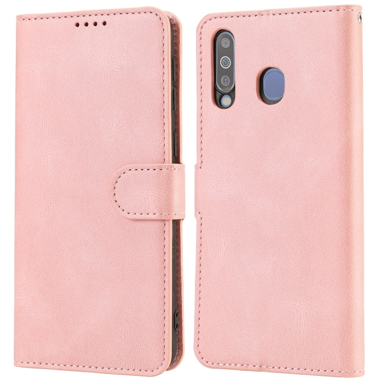 For Samsung Galaxy M30 / A40s Fantasy Classic Skin-feel Calfskin Texture Magnetic Buckle Horizontal Flip PU Leather Case with Holder & Card Slot & Wallet