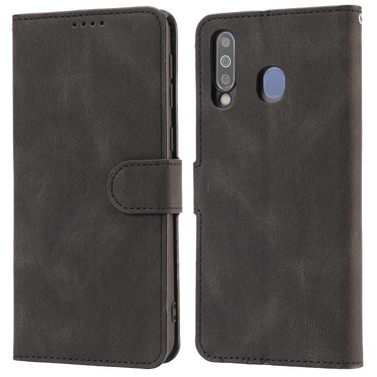 For Samsung Galaxy M30 / A40s Fantasy Classic Skin-feel Calfskin Texture Magnetic Buckle Horizontal Flip PU Leather Case with Holder & Card Slot & Wallet