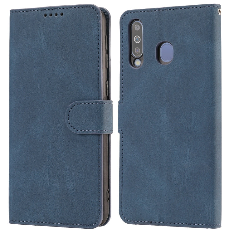 For Samsung Galaxy M30 / A40s Fantasy Classic Skin-feel Calfskin Texture Magnetic Buckle Horizontal Flip PU Leather Case with Holder & Card Slot & Wallet