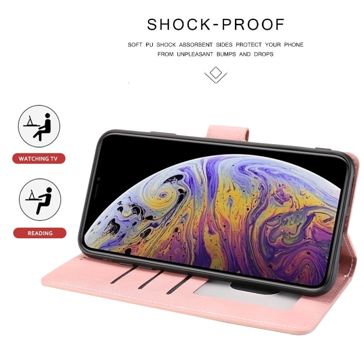 For iPhone XS Max Fantasy Classic Skin-feel Calfskin Texture Magnetic Buckle Horizontal Flip PU Leather Case with Holder & Card Slot & Wallet