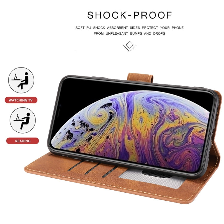 For iPhone XS Max Fantasy Classic Skin-feel Calfskin Texture Magnetic Buckle Horizontal Flip PU Leather Case with Holder & Card Slot & Wallet