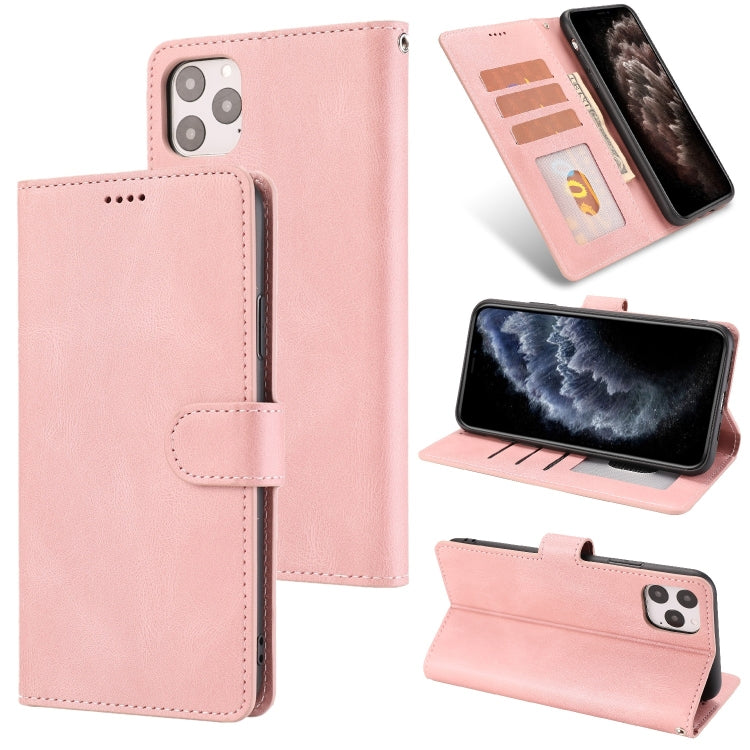For iPhone 12 mini Fantasy Classic Skin-feel Calfskin Texture Magnetic Buckle Horizontal Flip PU Leather Case with Holder & Card Slot & Wallet