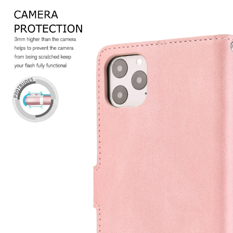 For iPhone 12 mini Fantasy Classic Skin-feel Calfskin Texture Magnetic Buckle Horizontal Flip PU Leather Case with Holder & Card Slot & Wallet